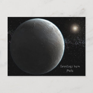 Pluto Postkarte