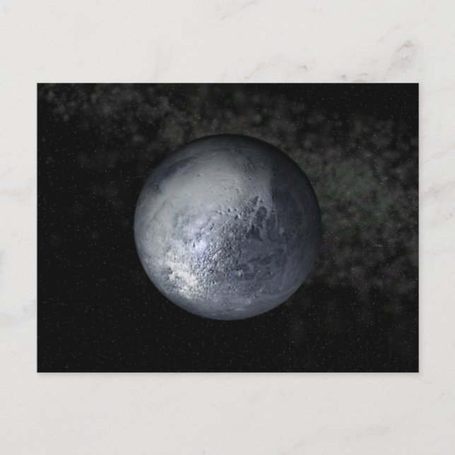 Pluto Postkarte (Vorderseite)