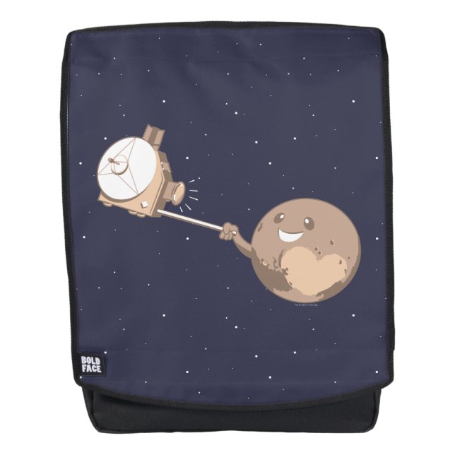 Pluto Selfie Rucksack (Vorderseite)
