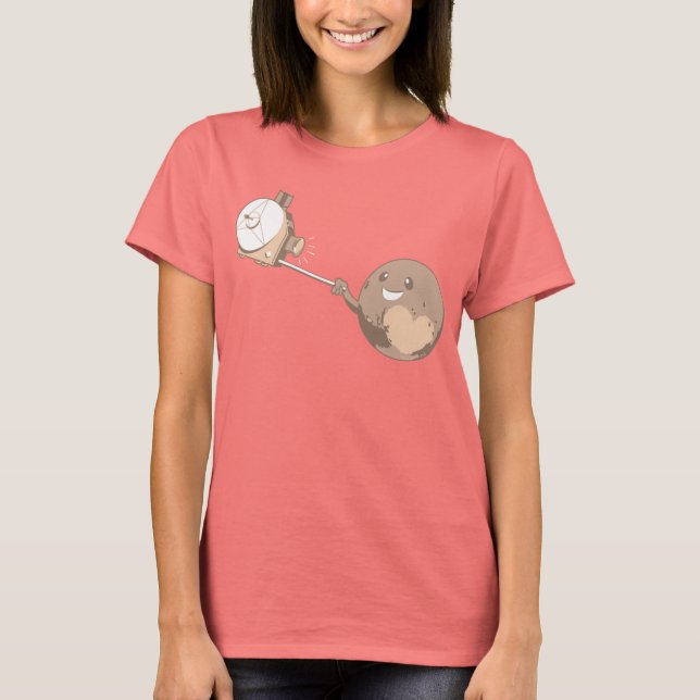 Pluto Selfie T-Shirt (Vorderseite)