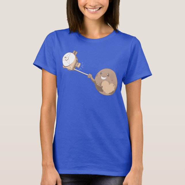 Pluto Selfie T-Shirt (Vorderseite)