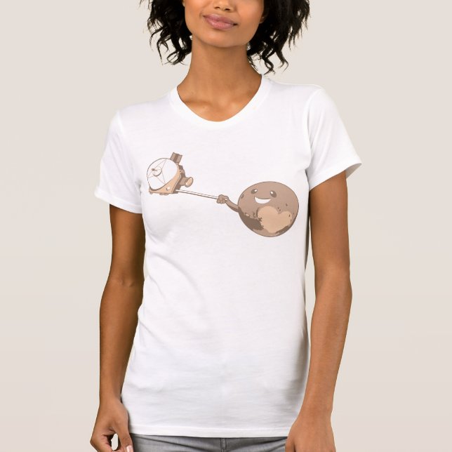Pluto Selfie T-Shirt (Vorderseite)