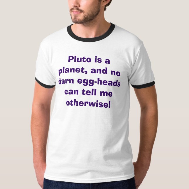 Pluto T-Shirt (Vorderseite)