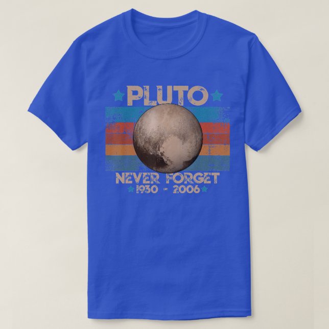 Pluto Vergessen Sie 1930 20062 nie T-Shirt (Design vorne)