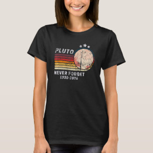 Pluto Vergessen Sie Nie 1930 2006 Vintage Weltrau T-Shirt