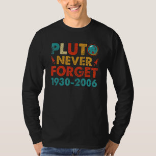Pluto Vergessen Sie Nie 1930 2006 Vintage  Weltrau T-Shirt