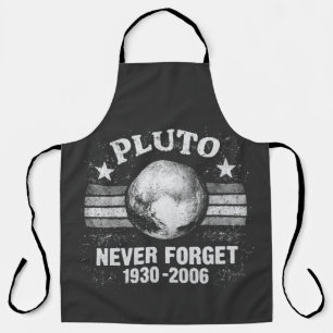 Pluto Vergessen Sie Nie Schürze