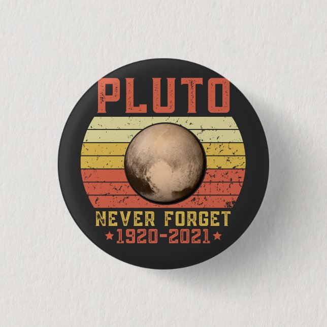 Pluto VERGIS NIE Button (Vorderseite)