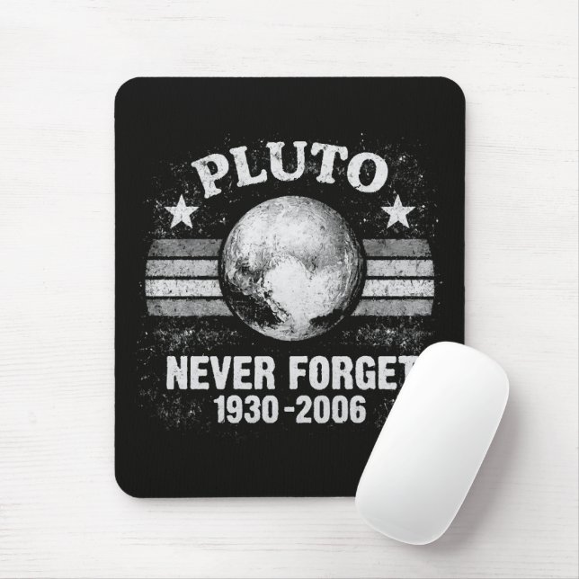 Pluto vergiss nie mousepad (Mit Mouse)