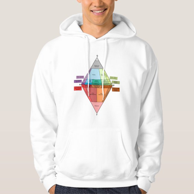 Plutonic Rock QAPF Diagramm Hoodie (Vorderseite)