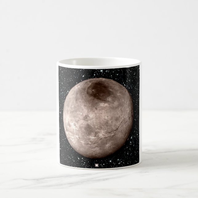 PLUTOS Sternhintergrund MONDES CHARON Tasse (Mittel)