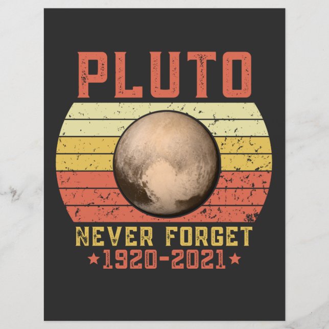pluuto NEVER VERGESSEN (Vorderseite)