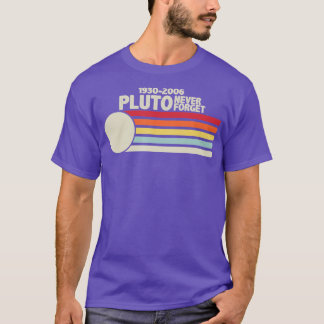 PLUVER NIEMALS FORGE Retro Style Funny Space Scien T-Shirt