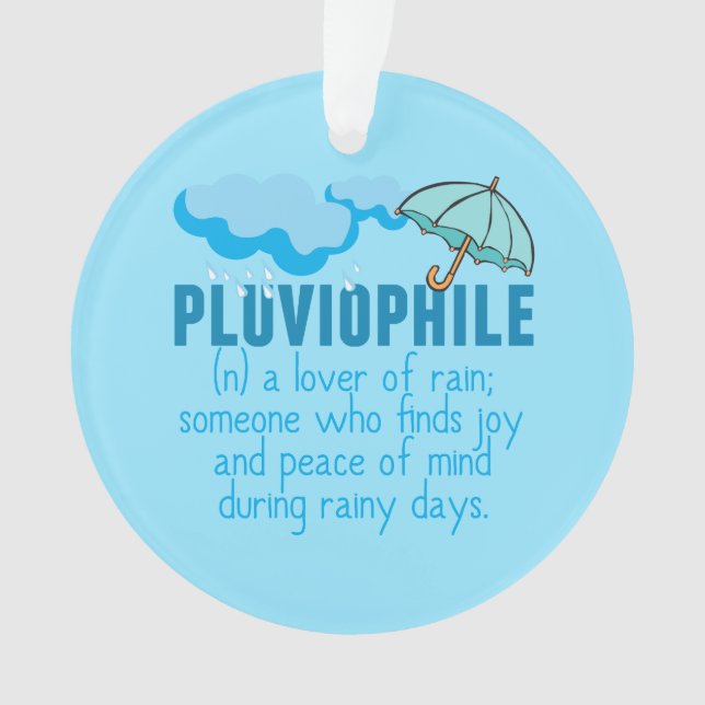 Pluviophile Ornament (Vorderseite)