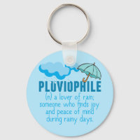 Pluviophile Rainy Day Lover Hübscher Schirm