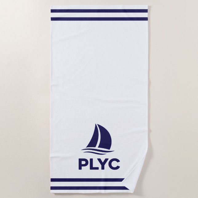 PLYC Beach Towel Strandtuch (Vorderseite)
