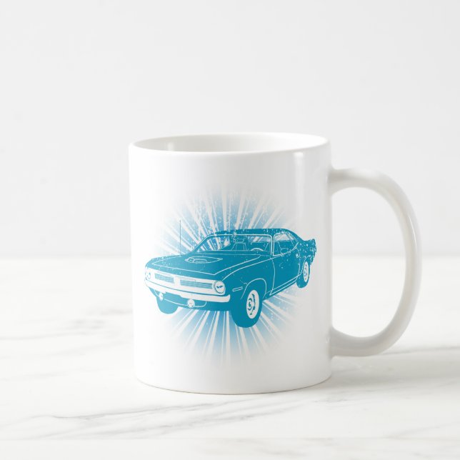 Plymouth 1970 Hemi Cuda Kaffeetasse (Rechts)