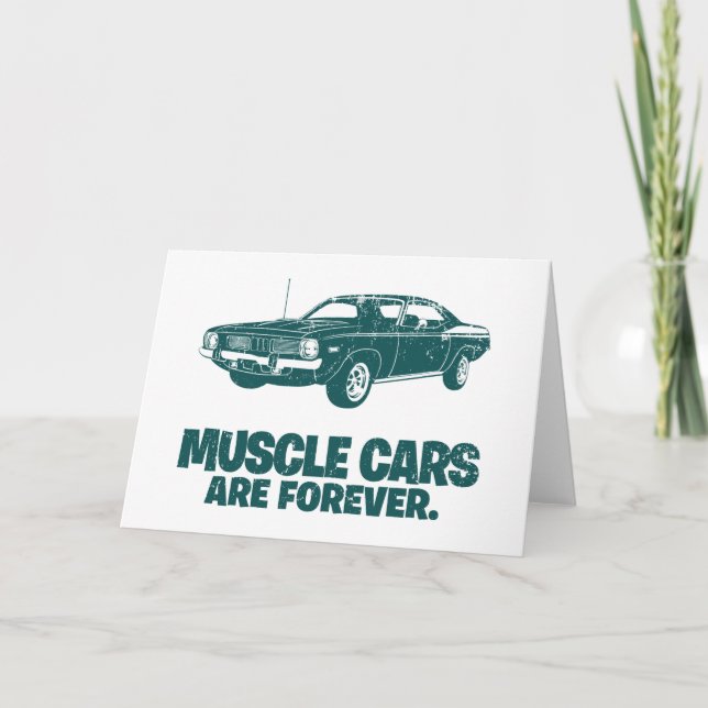 Plymouth-Barracuda 1970 Karte (Vorderseite)