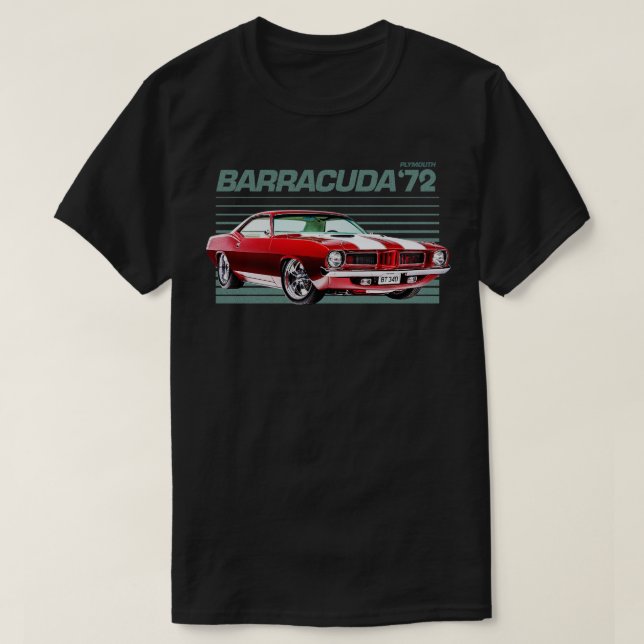 PLYMOUTH BARRACUDA 1 T-Shirt (Design vorne)