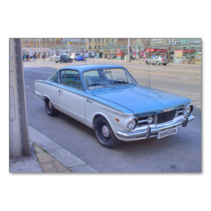 Plymouth Barracuda Tischnummer