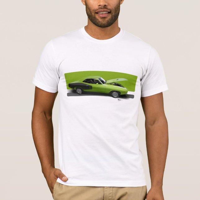 Plymouth Cuda 402 T-Shirt (Vorderseite)