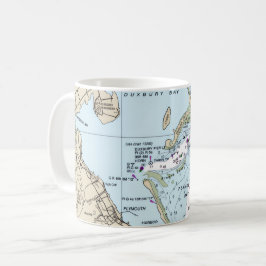 Plymouth Harbor Massachusetts  Kaffeetasse