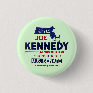 Plymouth Landkreis für Joe Kennedy 2020 Button