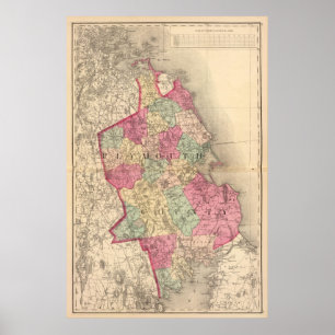 Plymouth Landkreis Poster