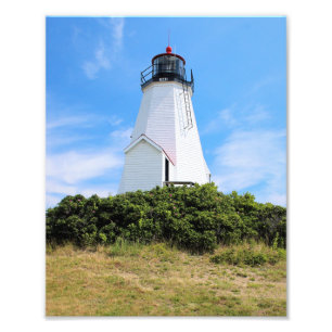 Plymouth-Leuchtturm, "der Gurnet" Massachusetts Fotodruck