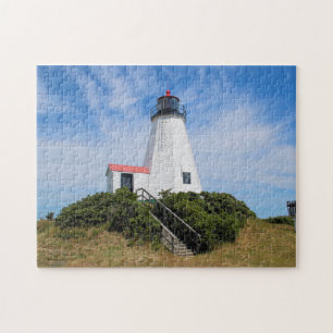 Plymouth-Leuchtturm, "der Gurnet" Massachusetts Puzzle