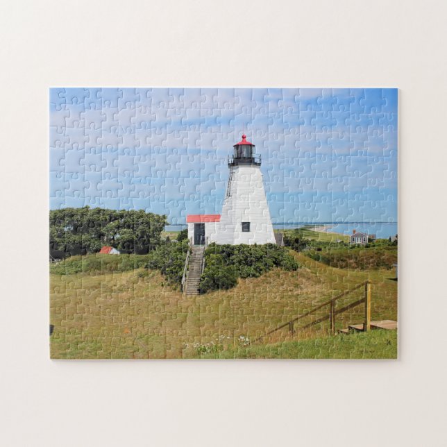 Plymouth-Leuchtturm, Massachusetts Puzzle (Horizontal)