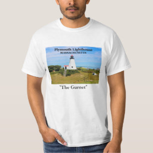 Plymouth Lighthouse, "The Gurnet", MA T - Shirt