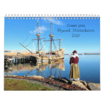 Plymouth Massachusetts Kalender 2027