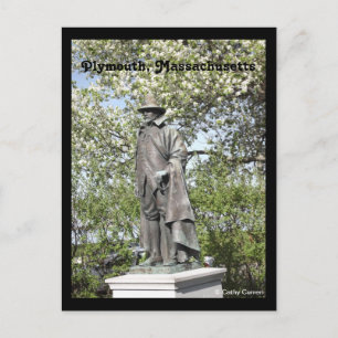 Plymouth, Massachusetts Postkarte