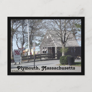 Plymouth, Massachusetts Postkarte