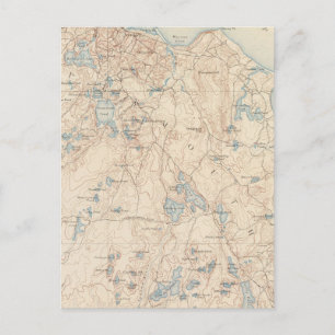 Plymouth, Massachusetts Postkarte