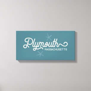 Plymouth Massachusetts Stretched Canvas Print Leinwanddruck