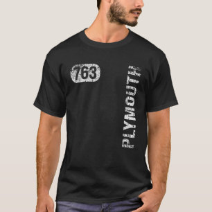 Plymouth Minnesota 763 Bereichscode Vintag Retro T-Shirt