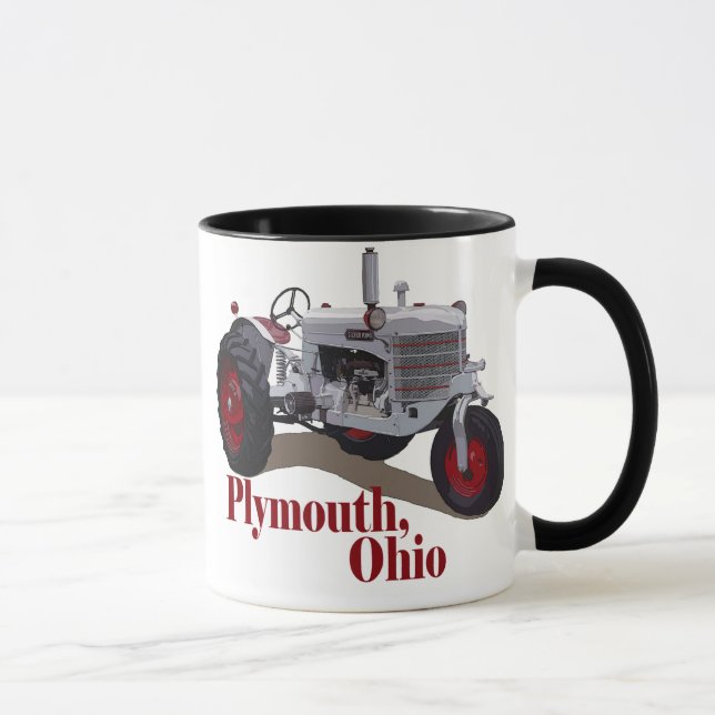 Plymouth, Ohio Tasse (Rechts)