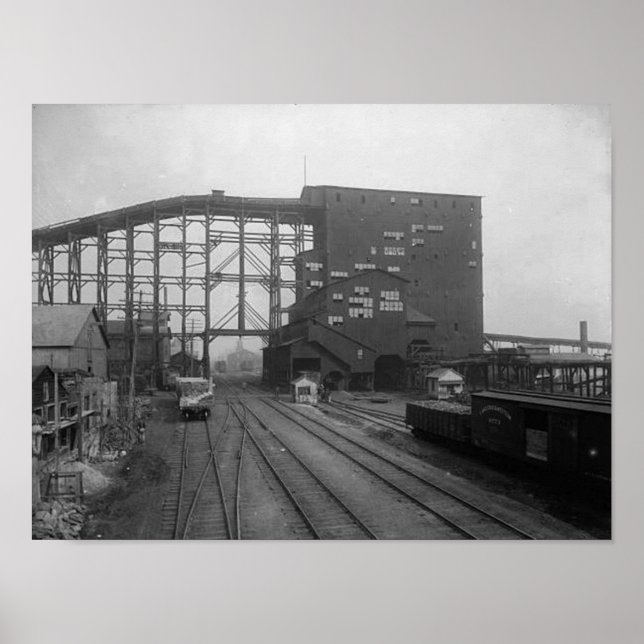 Plymouth Pa Kohlenbrecher-Poster Poster (Vorne)