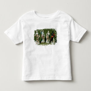 Plymouth-Porzellanzahlen der vier Kontinente Kleinkind T-shirt