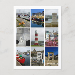 Plymouth Postkarte