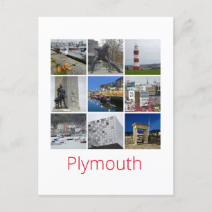 Plymouth Postkarte