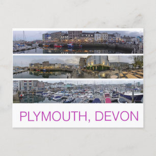 Plymouth Postkarte
