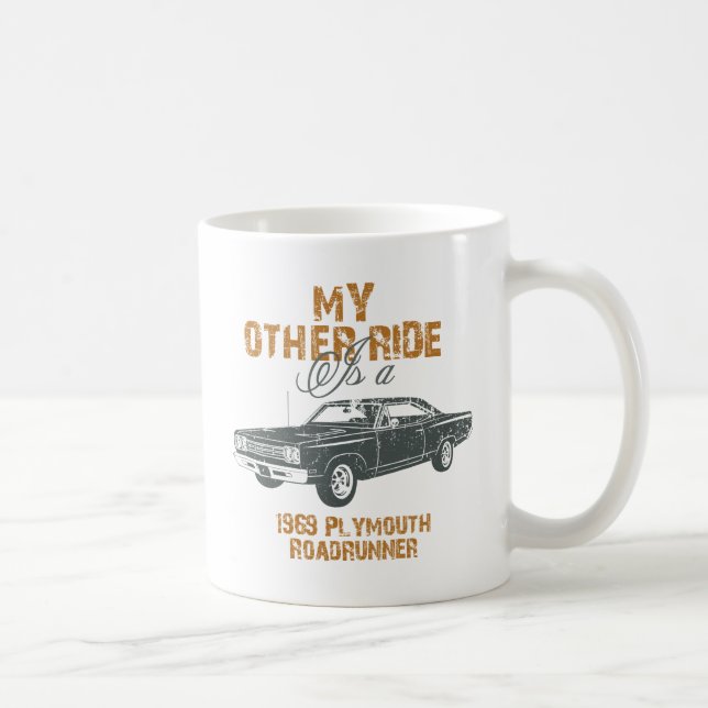 Plymouth-Roadrunner 1969 Tasse (Rechts)