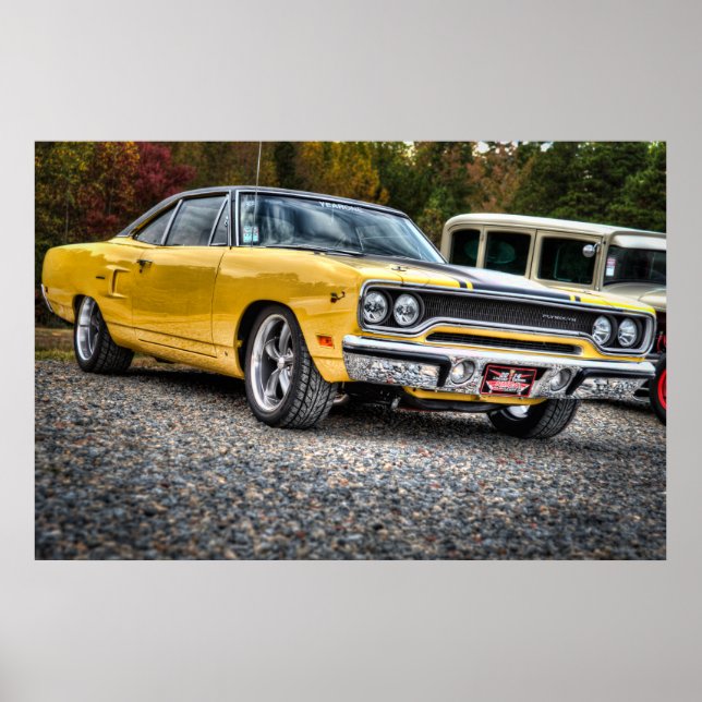 Plymouth Roadrunner 1970 Poster (Vorne)