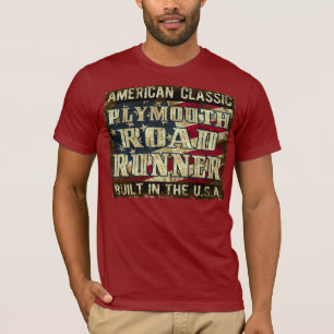 Plymouth-Roadrunner - Klassiker errichtet in den T-Shirt