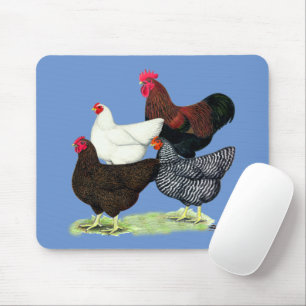 Plymouth Rock Quartett Mousepad