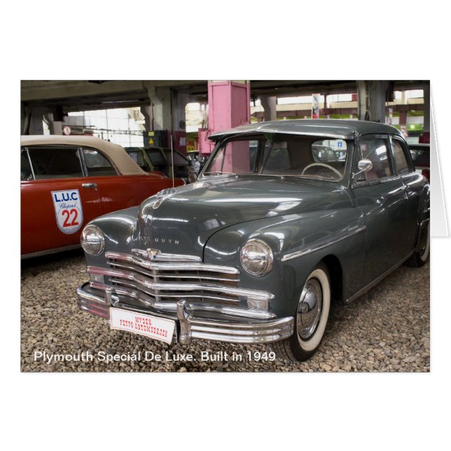 Plymouth Special De Luxe. Baujahr 1949 (Vorderseite (Horizontal))