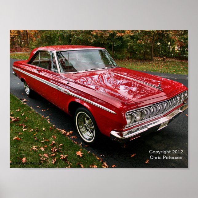 Plymouth Sport Fury Poster (Vorne)
